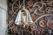 Lampe suspendue en verre  Lacanau