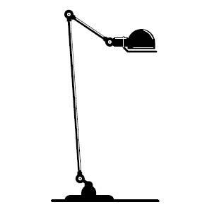 Lampe Jielde à poser D9406