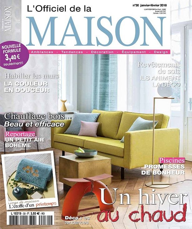 L'Officiel de la Maison Jan 2018