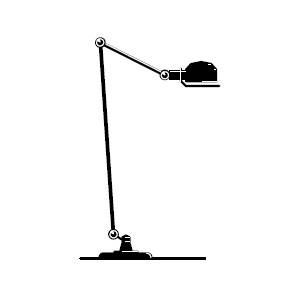 Lampadaire Jielde LAK9405