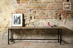 Ancienne collection de banc design style industriel