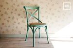 Ancienne collection de chaise baroque style campagne