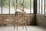 Ancienne collection de chaises & tabouret de bar vintage