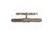 Miniature Applique tableau argentée 2 ampoules  Capitole Détouré