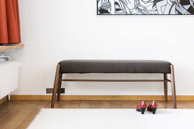 Banc en acacia verni Larssön