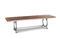 Miniature Banc en bois ancien recyclé  Tonnel Détouré