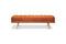 Miniature Banc en velours orange  Elmas Détouré