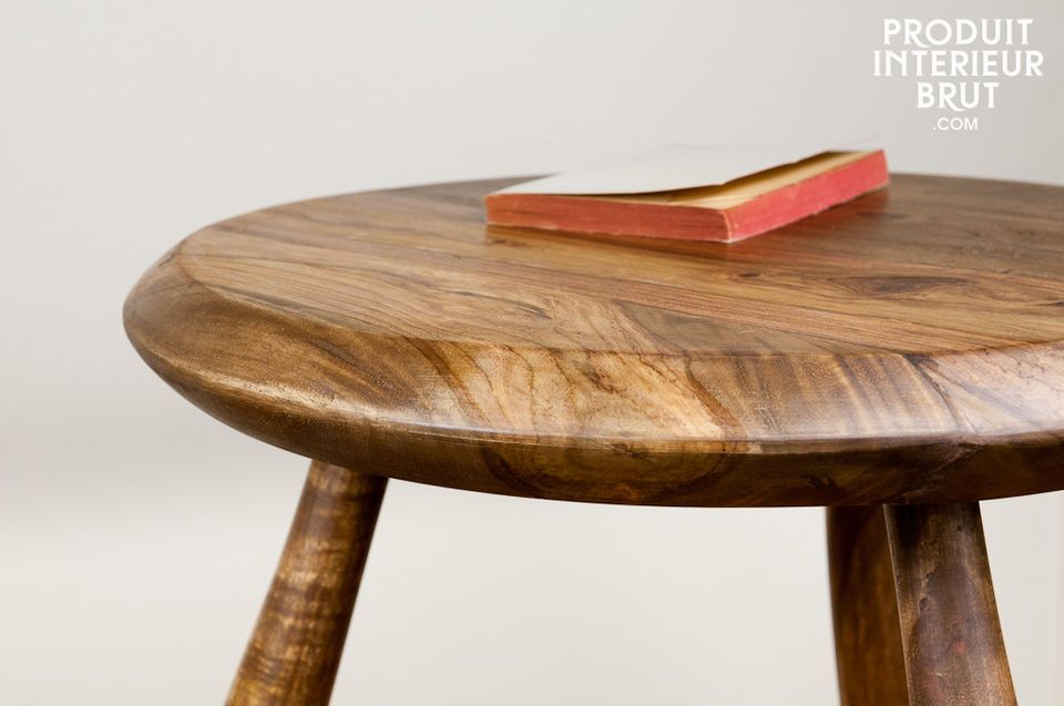 Table d'appoint ou tabouret, une touche boisée pour votre intérieur