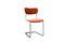 Miniature Chaise Back in Norway Orange Détouré