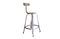 Miniature Chaise de bar à rivets finition brute vernie Alcoa Détouré