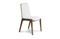 Miniature Chaise en tissu beige  Estella Détouré