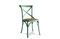 Miniature Chaise en bois turquoise Pampelune Détouré