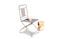 Miniature Chaise pliante finition zinc Détouré