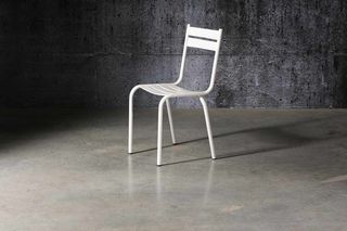 Chaise Pretty blanche unie
