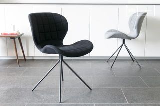 Chaise design scandinave hetsik noire