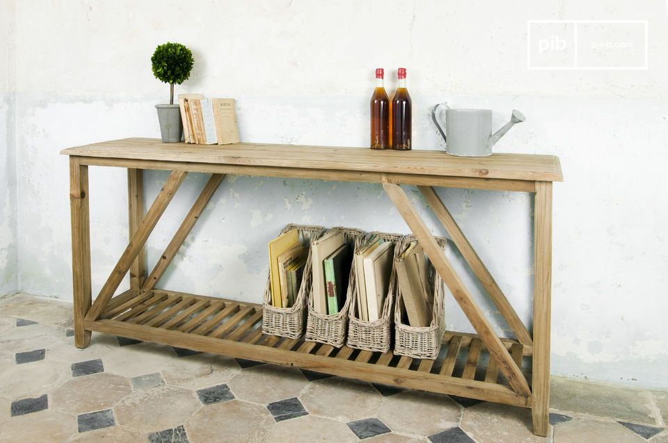 Console en bois massif  Cadynam