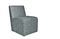 Miniature Fauteuil Alborg tissu gris Détouré