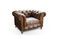 Miniature Fauteuil Chesterfield Saint Paul Détouré