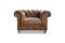 Miniature Fauteuil Chesterfield Saint Paul Détouré