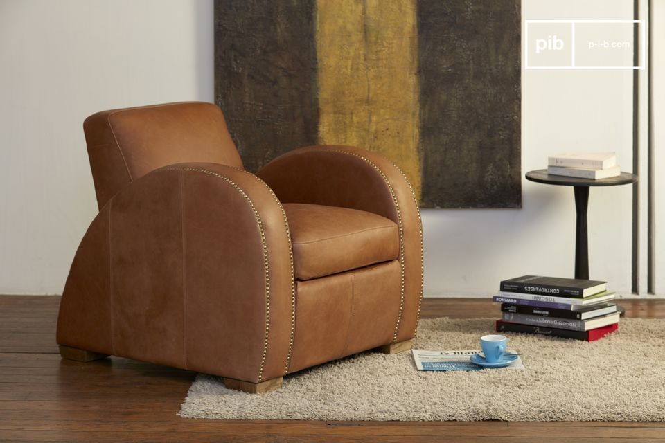 Un fauteuil au design atypique, aussi bien une assise qu'un atout déco.