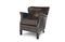Miniature Fauteuil du professeur en cuir noir Turner Détouré