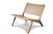 Miniature Fauteuil en cannage naturel Thisted Détouré