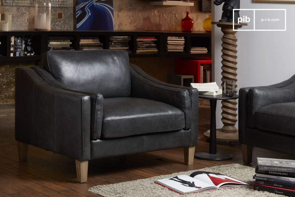 Le design intemporel du fauteuil en fera l'atout majeur de votre pièce.