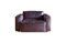 Miniature Fauteuil en cuir bordeaux Atsullivan Détouré