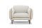 Miniature Fauteuil en laine gris Britta Détouré