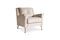 Miniature Fauteuil en velours gris  Elbrousse Détouré