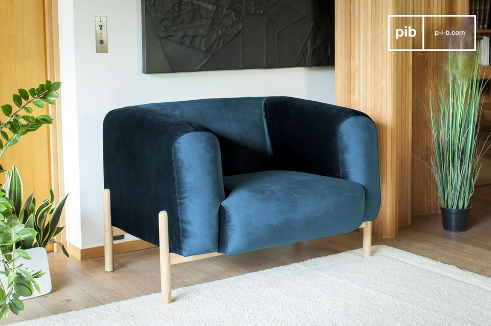 Un fauteuil de charme résolument scandinave.