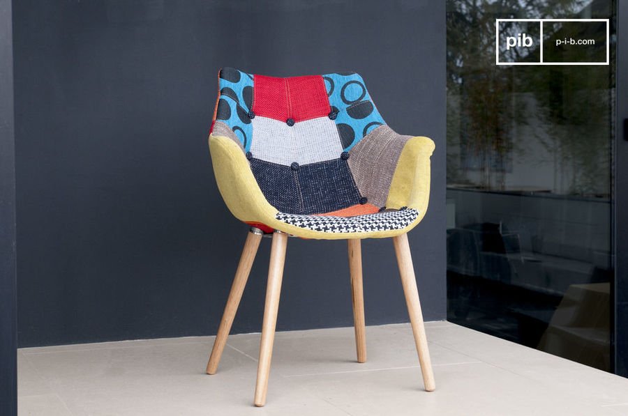 Fauteuil neo patchwork