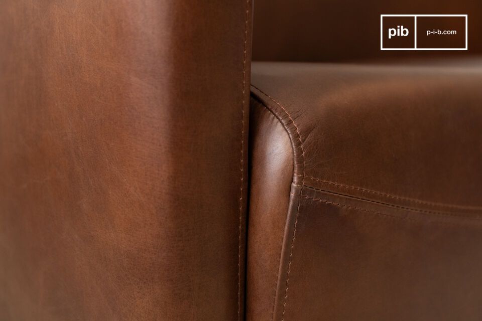 Un esprit d\'ancien  fauteuil club aéronautique se dégage de ce fauteuil
