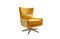 Miniature Fauteuil rotatif en velours jaune  Balmat Détouré