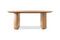 Miniature Grande table de repas en bois clair Solna Détouré