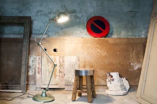Lampadaire Jieldé Loft Vert Vespa