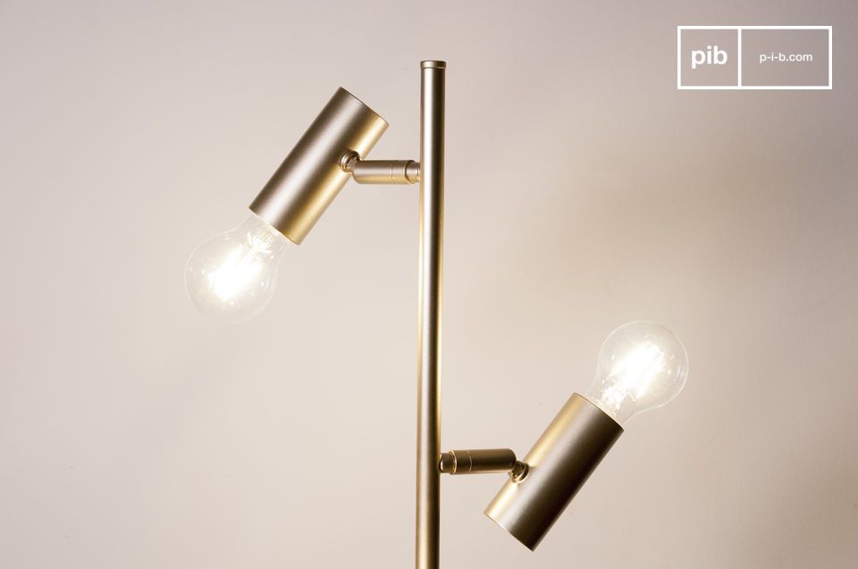 Des sources lumineuses directionnelles pour ajuster l'éclairage.
