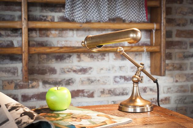 Lampe de bureau en laiton Stanford