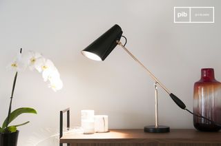 Lampe vintage de table birdy