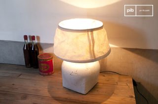 Lampe émaillée Claudette