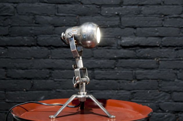 Lampe en laiton Spoutnik