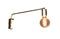 Miniature Lampe murale orientable en métal doré Janika Détouré