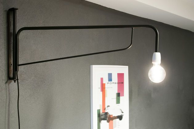 Lampe-potence d'atelier