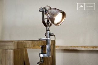 Lampe vintage serre-joint
