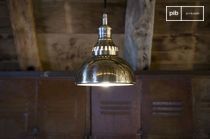 Lampe suspendue argentée  Olonne