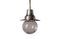 Miniature Lampe suspendue en métal argenté  Charlie Détouré