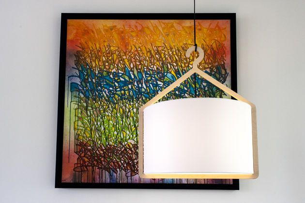 Lampe suspendue Cintrée