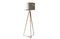 Miniature Lampe trépied en bois clair Kavinskï Détouré