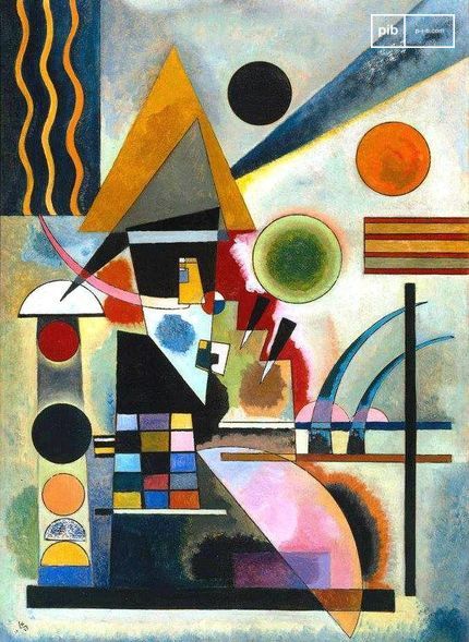 L'art du Bauhaus - Swinging par Wassily Kandinsky, 1925