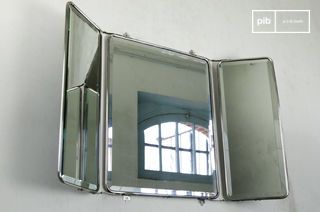 Miroir de style vintage à rabats
